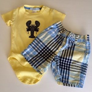 EUC Janie and Jack Boys Spring Set Bundle 3-6 mo